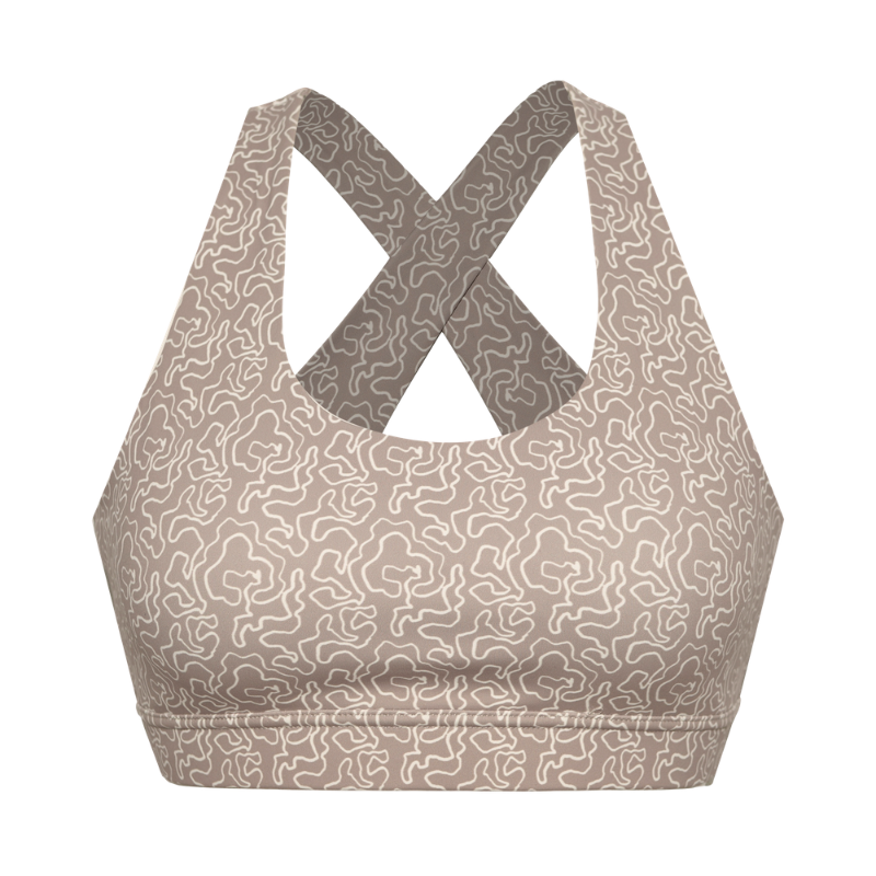 Andi Cross Back Sports Bra | Salt Active | Medium impact – Salt and Ripple