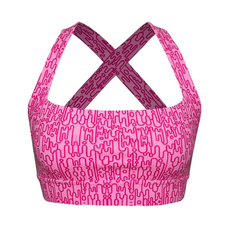 RYLIE CROSS BACK SPORTS BRA