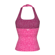 LEAH HALTER NECK TOP