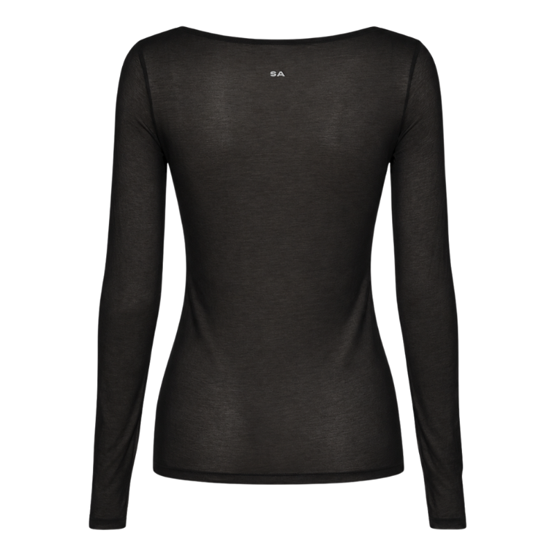 LIELA SHEER LONG SLEEVE