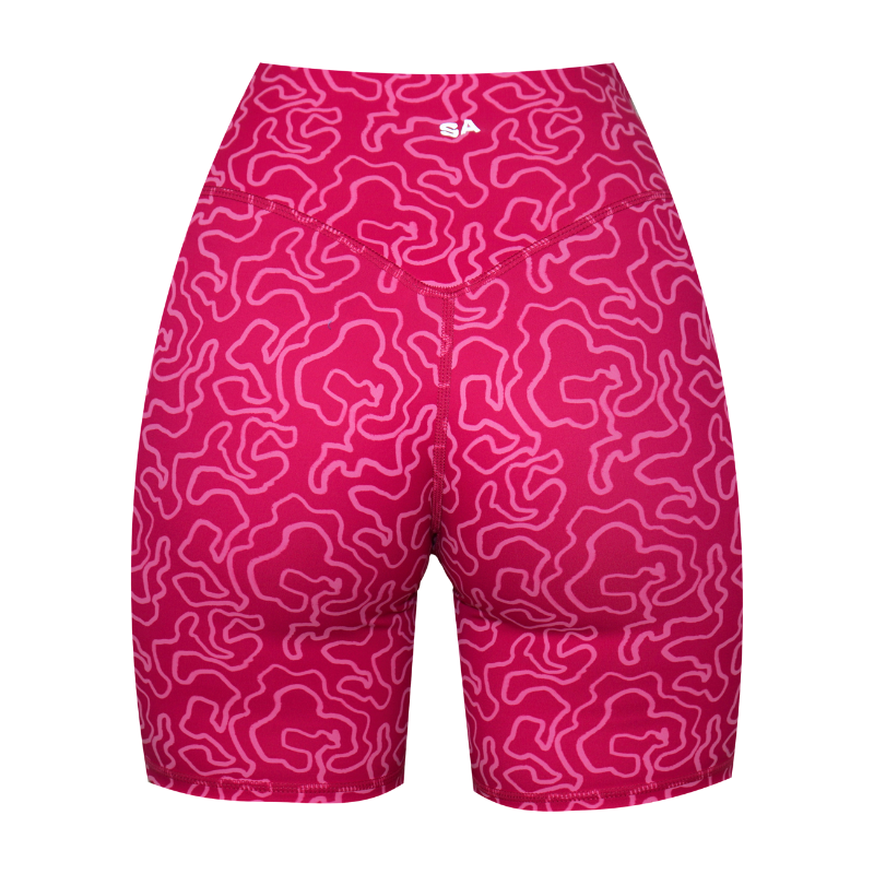 ELLE CROSS OVER 6" BIKE SHORTS