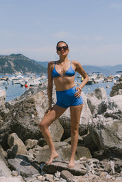 LIVIA REVERSIBLE SWIM SHORTS