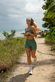 FERN CROP SPORTS BRA