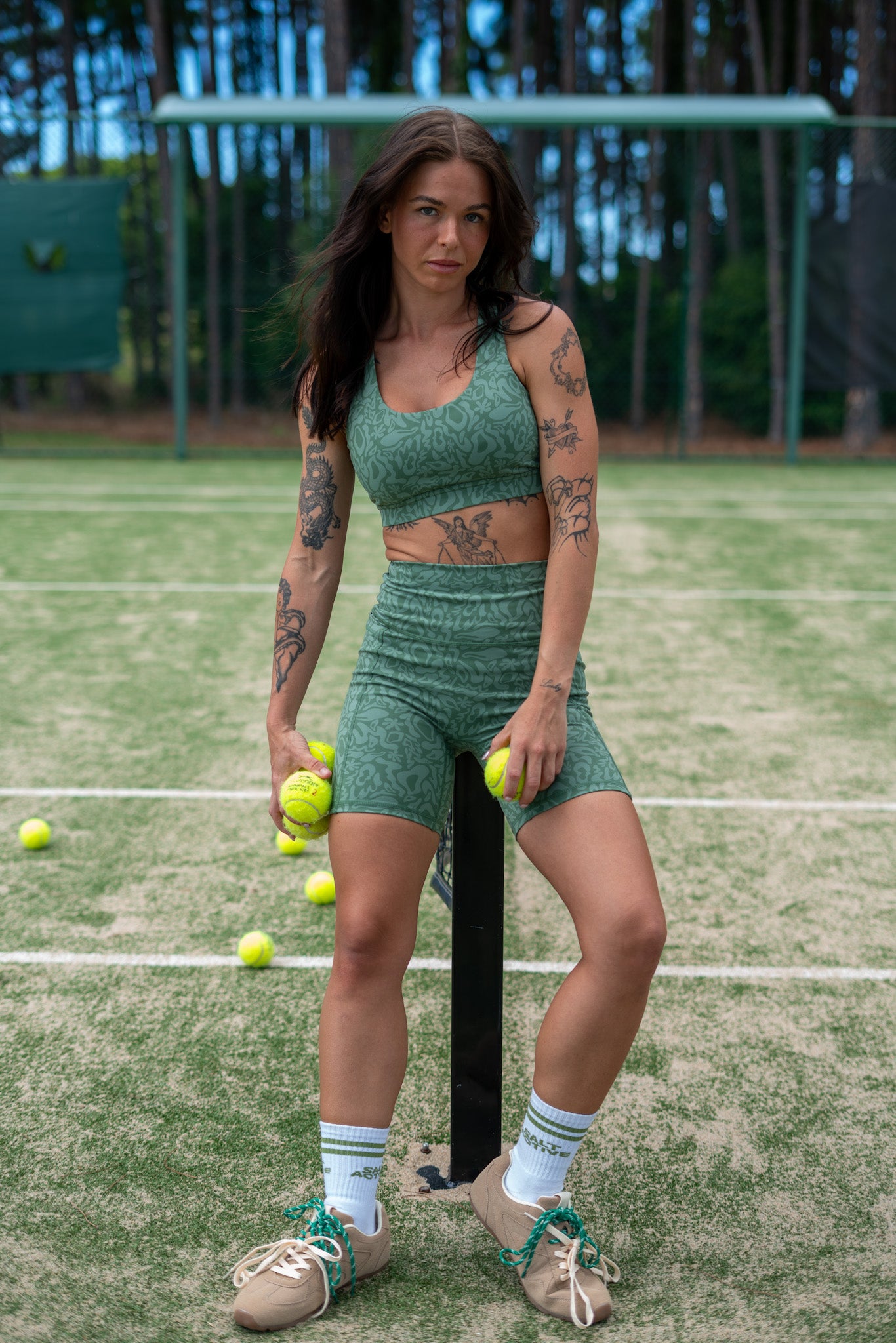 IZZY CROSS BACK SPORTS BRA