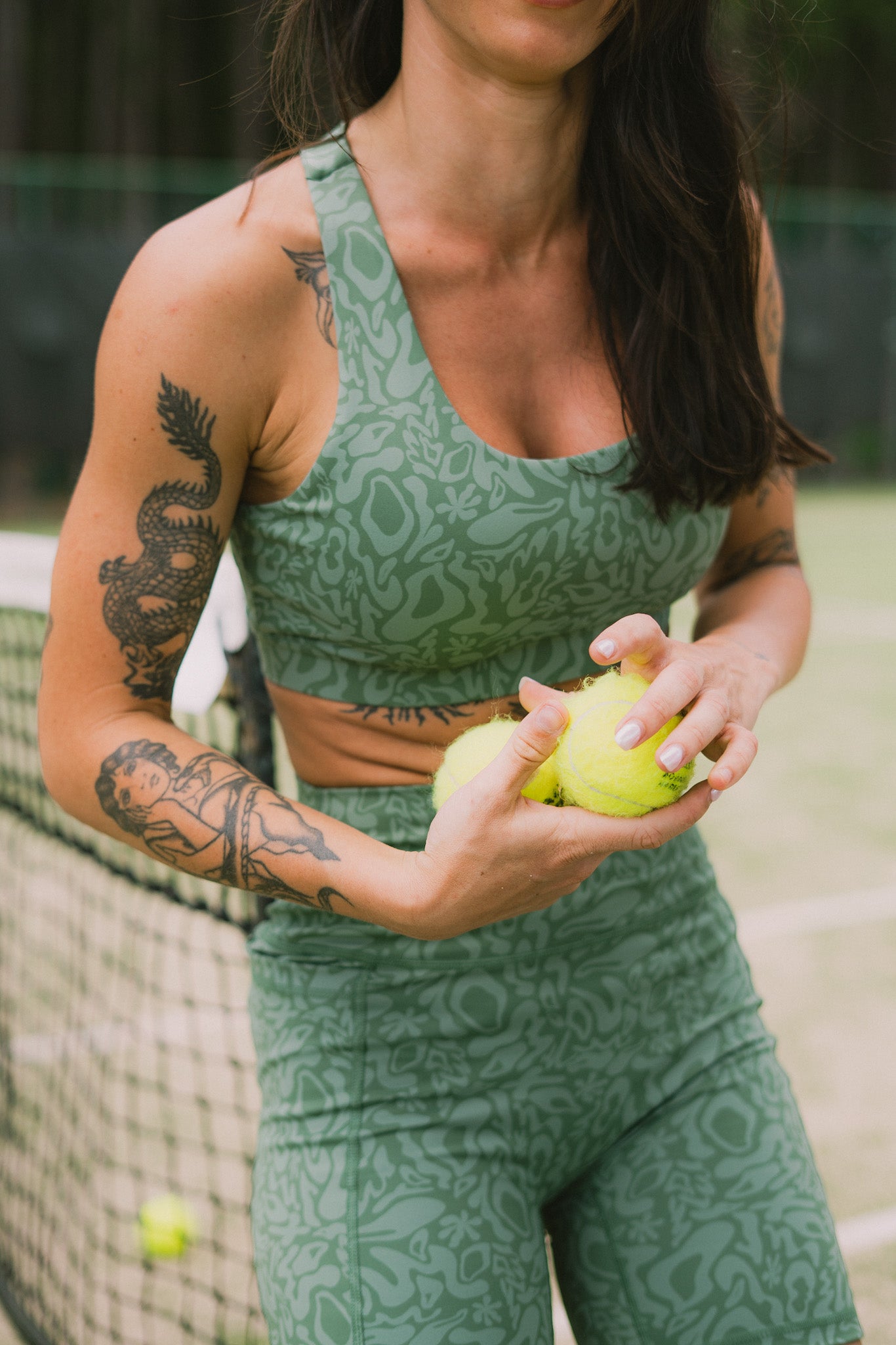 IZZY CROSS BACK SPORTS BRA