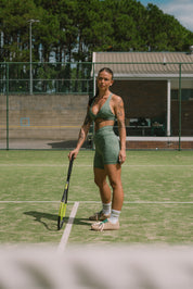 KATIE CROSS OVER 6" BIKE SHORTS