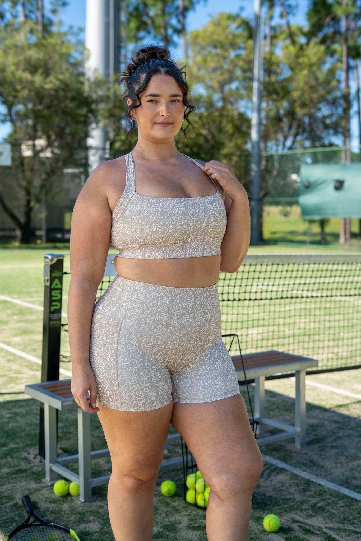 ERIN CROSS BACK SPORTS BRA